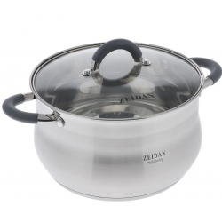 Кастрюля  нерж. 6,6  л.  Z-50254